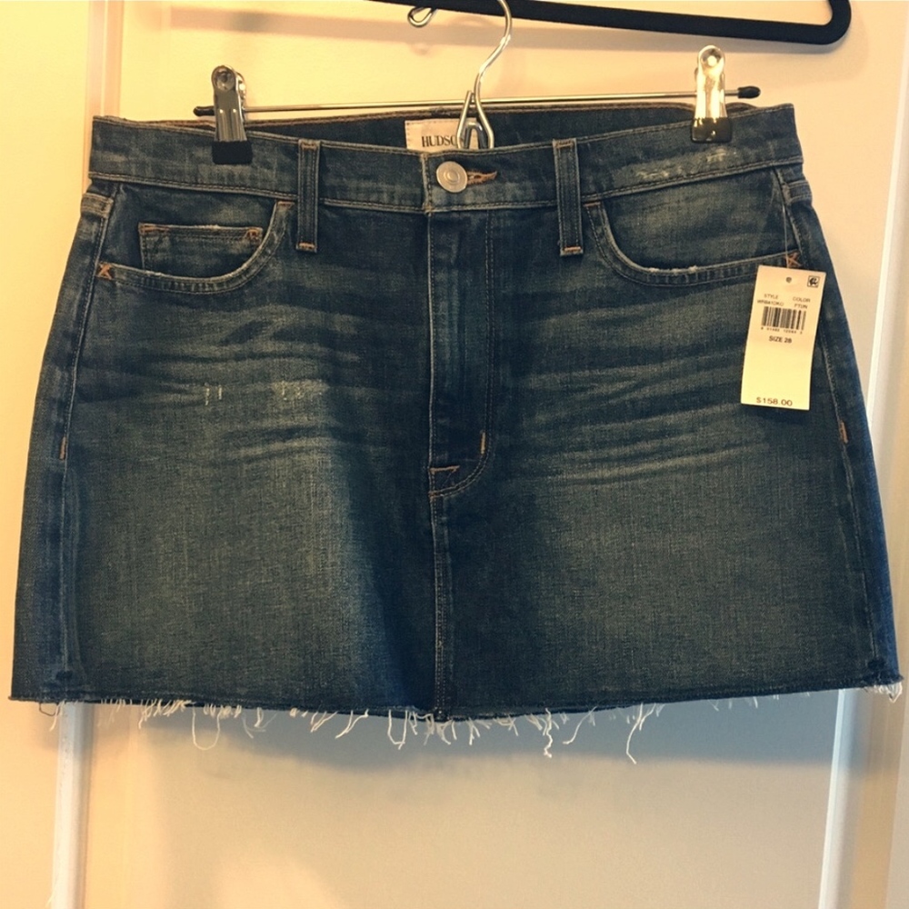 NWT Hudson Jean Skirt Denim